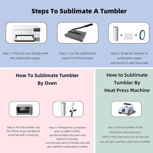 Vasos de sublimación de 20 oz, delgados, de acero inoxidable, de doble pared, aislados, blancos, con tapa y pajita, paquete de 50. - Product Image 3