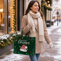 Sacs cadeaux en stock, nouveaux sacs de courses non tissés pour Halloween et Noël