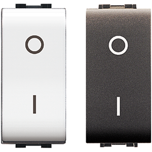 Interruttore Bipolare MYLIFE 16A x 250V - Grigio - Product Image 1