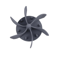 Bol à nourriture arrondi en silicone de qualité alimentaire écologique personnalisé à alimentation lente petits chiens moyens chiots fournitures pour animaux de compagnie mangeoire à lécher pour chiens