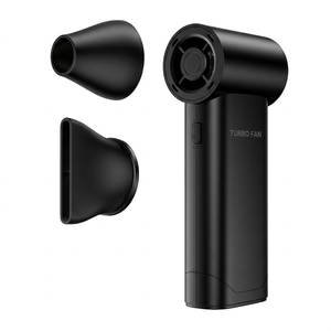 Mini ventilateur turbo à jet puissant 130000 tr/min, souffleur de poussière portable haute vitesse avec buse plate, 3 vitesses, rechargeable, dépoussiéreur électrique - Product Image 2