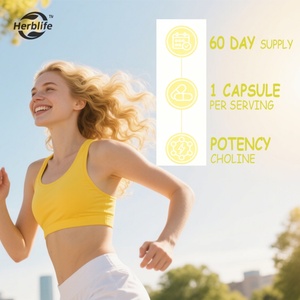 OEM ODM Private Label Choline <b>Capsules</b> 500mg - Supports Cognitive Performance & <b>Liver</b> Health, Energy Improvement - 60 Servings - Product Image 4