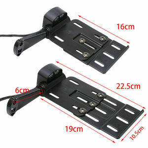 <span class=keywords><strong>Soporte</strong></span> de matrícula de montaje lateral LED para motocicleta RACEPRO para Harley Sportster XL 883 1200 2004-2016 - Product Image 3