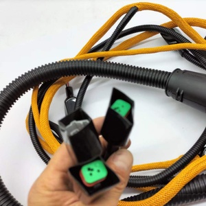 สายไฟหัวฉีดเครื่องยนต์ WA470-5 WA480-5 สายไฟหัวฉีดน้ำมันเชื้อเพลิง PC400-7 หมายเลข 6156-81-9211 - Product Image 4