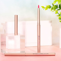 Nuevo delineador de labios rotativo automático, resistente al agua, maquillaje hidratante Nude, duradero, sin decoloración