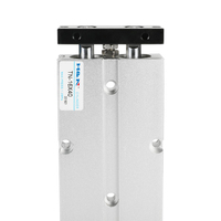 Cilindro Neumático de Doble Varilla y Doble Eje TDA con Cuerpo de Aluminio para Motor
