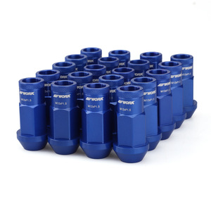 น็อตล้อกันขโมย M12x1.5 50 มม. อลูมิเนียมอัลลอยสีดำ สำหรับเปลี่ยนในรถยนต์ - Product Image 3