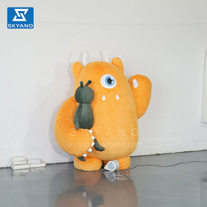 Monstre géant gonflable en peluche personnalisé pour la décoration d'événements - Product Image 3