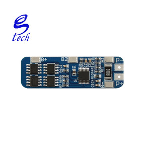 3S 10A 12V lityum pil şarj cihazı koruma levhası modülü 10.8V 11.1V 12.6V için 3 adet 18650 Li-ion pil hücre şarj BMS - Product Image 3