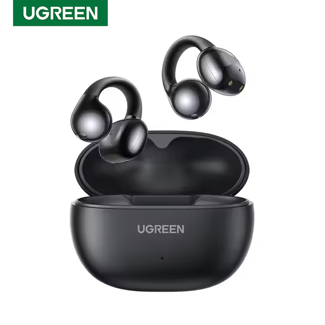 UGREEN WS209 HiTune S3 Open Ear Clip Wireless Earbuds Blue tooth 5.4 Sports ANC Earphones Headphones with Earhooks