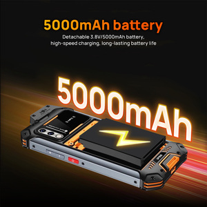 Anysecu 4G W999 Android 13 5000mAh 6.3inch 8 + 128G IP68 PoC đài phát thanh với NFC zello realptt 4G Walkie Talkie - Product Image 4