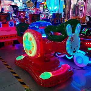 Nueva máquina de juego oscilante para niños que funciona con monedas <span class=keywords><strong>Kiddie</strong></span> Ride See-saw <span class=keywords><strong>Rocker</strong></span> - Product Image 3