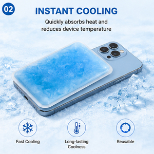 Premium PCM Ice Pack Reusable <b>Cold</b> Compress Non-Toxic BPA Free Leakproof Eco-Friendly for Pain Relief - Product Image 2