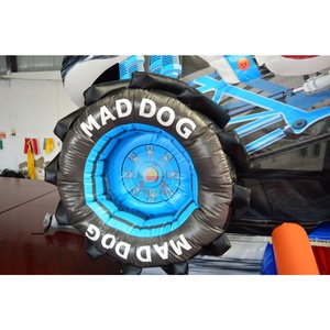 Castillo Inflable Comercial Mad Dog con Tobogán Acuático/Seco y Piscina Desmontable - Product Image 6