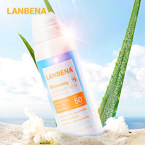 LANBENA, <span class=keywords><strong>spray</strong></span> <span class=keywords><strong>protector</strong></span> <span class=keywords><strong>solar</strong></span> blanqueador facial para piel negra, spf 50, venta al por mayor - Product Image 5