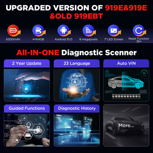LAUNCH 2026 X431 CRP919E BT ELITE Terminal de Diagnóstico Automotriz con Bluetooth, Codificación Bidireccional de ECU y Más de 37 Servicios - Product Image 3