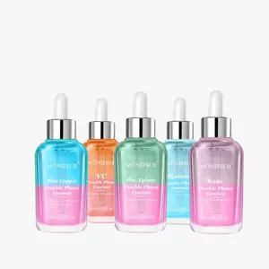OEM Korean Whitening Skin Care 2 In 1Double Layer Face Serum Hyaluronic Acid 2 Phase Oil Serum Facial Essential Oi