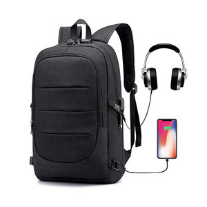 Sac à dos personnalisé antivol 2025 avec chargement USB personnalisé, sac à dos pour hommes, sac à dos pour ordinateur portable, sac à dos d'affaires - Product Image 1
