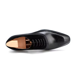 DSYX British Style Men's Business Formal <b>Shoes</b> Genuine Leather Slip-On <b>Waterproof</b> Breathable Arch Support Rubber Outsole - Product Image 4