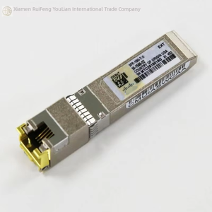 โมดูลรับส่งสัญญาณ Sfp-10g-t-x แท้ 10g Ethernet แบบทองแดง ของแท้ใหม่ พร้อมส่ง สำหรับระบบอัตโนมัติในอุตสาหกรรม ใช้กับ PLC โดยเฉพาะ - Product Image 1