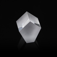 Prisme pentagonal de haute précision à 90 degrés pour la direction du faisceau optique, nivellement laser, verre K9, surface non revêtue, personnalisable