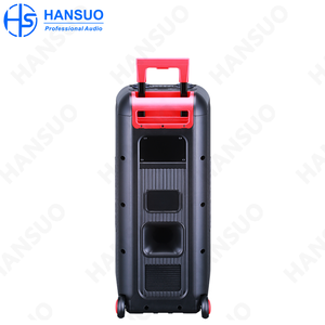 Sản Xuất Trực Tiếp 2x8 Inch Kép Loa Siêu Trầm Karaoke Loa Thiết Lập Máy Tính Di Động Hệ Thống Với Không Dây Mic & RGB LED Chiếu Sáng - Product Image 5