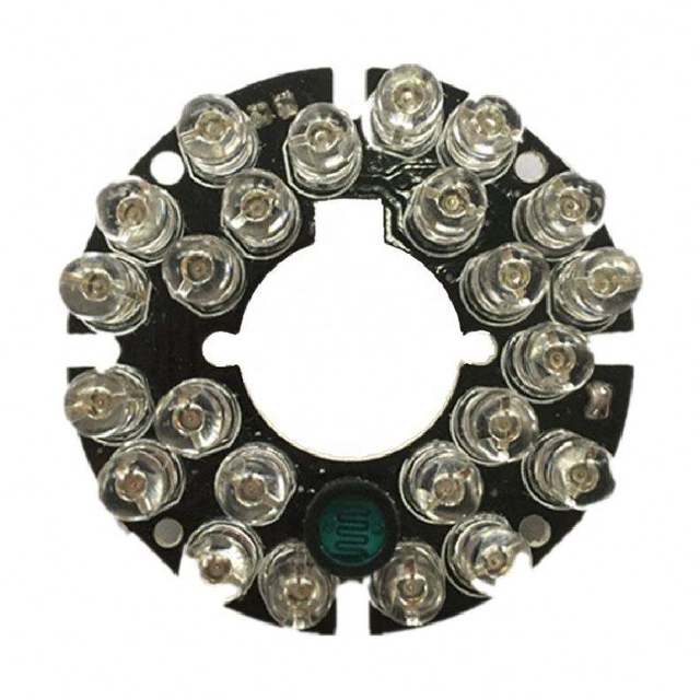 FY-0524 24 Lamp 850nm Infrared Lamp 5mm Bead Suitable for 2.8mm 3.6mm 4mm 6mm 8mm Lens