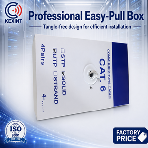 <span class=keywords><strong>สาย</strong></span>เคเบิลเครือข่าย Kexint <span class=keywords><strong>CAT6</strong></span> UTP 305 ม./1000 ฟุต 4 คู่ 8 คอร์ <span class=keywords><strong>สาย</strong></span>แลนอีเธอร์เน็ต - Product Image 6