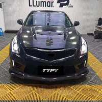 Pièces automobiles pour Cadillac ATS 2012-2019, pare-chocs, mise à niveau vers ATS V, capot moteur et garde-boue en fer et aluminium