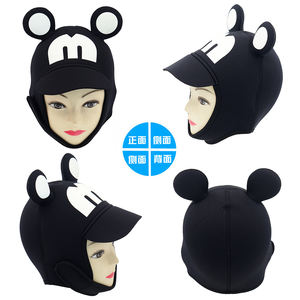 หมวกดำน้ำนีโอพรีน 3 มม. พิมพ์ลาย<span class=keywords><strong>การ์ตูน</strong></span>ตามสั่ง ขายส่ง สำหรับดำน้ำตื้น ว่ายน้ำใต้น้ำ เล่นเซิร์ฟ และดำน้ำลึก - Product Image 4