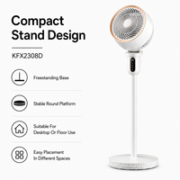 Ventilateur de brumisation intelligent électrique oscillant, robuste, esthétique, étanche, avec trépied flexible, pour la salle de sport et l'entraînement (OEM/ODM)