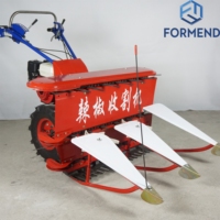 Moissonneuse-batteuse miniature la plus vendue pour le blé, le riz, le soja, machine de récolte à haute productivité alimentée par un tracteur