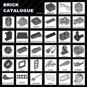 1000g-bag Pandatoys Bloques Ladrillo Piezas NO. 30150 bloques + caja de almacenamiento + caja de madera + contenedor + cesta de frutas 3x4 puntos ladrillos - Product Image 2