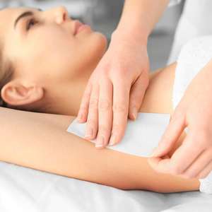 TOPMED B8002 Bandes d'épilation à la <span class=keywords><strong>cire</strong></span> Rouleau d'épilation en tissu non tissé pour le corps et le visage Hydratant et nourrissant - Product Image 5