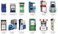 Distributeur de carburant Ecotec à double buse de type aspiration avec certificat FMS/OIML