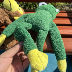 OEM Fabrika Çevre Dostu İnteraktif Kordonlu Evcil Hayvan Oyuncağı Sesli Kedi Köpek Yavrusu Çiğneme Peluş Oyuncak - Product Image 4