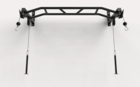 Machine à câble à poulie multifonctionnelle Barre de traction murale pour équipement de fitness et de musculation Barre de traction murale