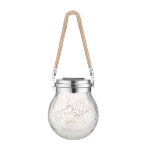 Lámpara <span class=keywords><strong>Solar</strong></span> LED Impermeable IP65 para Jardín, Lámparas de Pie para Exteriores, Linterna Colgante Decorativa para Navidad y Camping - Product Image 6