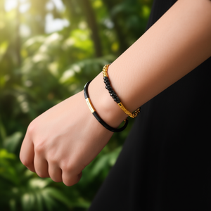 Fashion <b>Beaded</b> <b>Bracelets</b> 316L Stainless Steel PVD <b>Gold</b> Plating Sustainable Resistant - Product Image 3