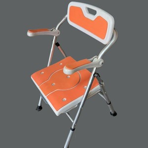 Chaise de douche pliable en alliage d'aluminium, capacité de 200 kg, pour personnes âgées et femmes enceintes - Product Image 2
