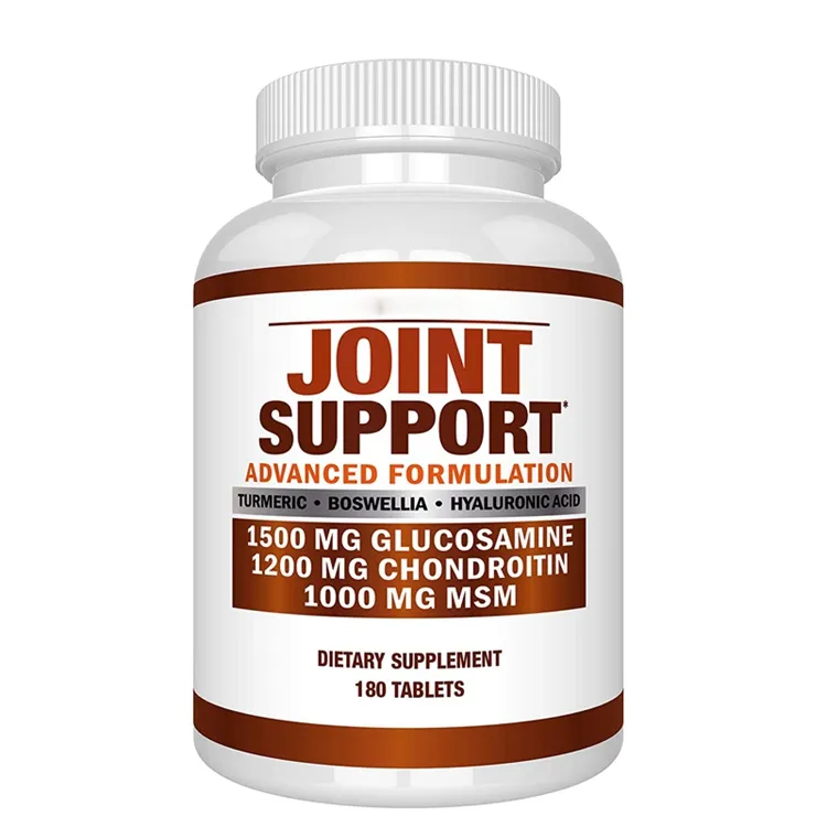 مُكملات للعلامة التجارية الخاصة للـ Glucosamine Chondroitin MSM, أقراص الكركم لدعم المفاصل