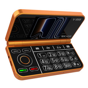 Téléphone à clapet double écran 2G GSM double carte SIM 2,8 pouces + 2,4 pouces, clavier, style gaming, appareil photo, radio FM, batterie 1150 mAh, version espagnole - Product Image 3