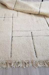 พรมเบอเบอร์สีทึบงานทำมือสำหรับบ้านห้องนอนห้องโถงผ้าขนแกะสไตล์โมร็อกโกปรับแต่งได้ล่าสุด - Product Image 4