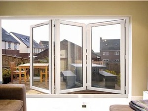 Ventanas correderas de vidrio con aislamiento grande, marco blanco plegable de aluminio, ventanas plegables dorwin - Product Image 5