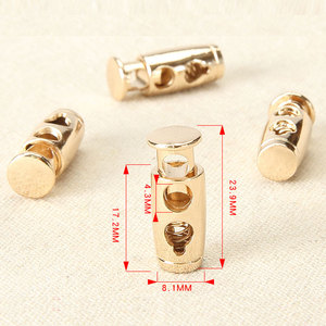 <b>Clip</b> Buckle Alloy Metal <b>Spring</b> Buckles With Eyelets 10.1mm For Bags Textile Accessories - Product Image 4