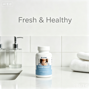 La capsule pour la thyroïde OEM contient de l'iode, du sélénium, du zinc et de la L-tyrosine, qui peuvent favoriser la santé de la thyroïde. - Product Image 5