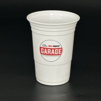 Gobelets à bulles jetables en PP écologiques à paroi simple - 16 oz, gobelets à boisson en plastique transparent avec logo personnalisé, couvercles et impression UV