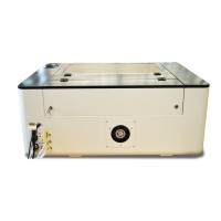 Máquina de Gravação a Laser Mini Desktop VOIERN 4040 Usada para Gravação e Corte a Laser CO2 em Madeira, Acrílico, Papel e Componentes de Bomba para Uso Doméstico