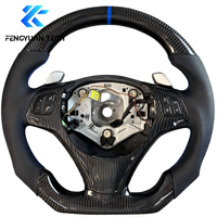 Volant en fibre de carbone forgé sur mesure avec LED pour BMW 316i 320i 328i F30 F20 F21 F22 F30 F31 F32 F33 F34 X3 X4 X5 X6 520 525 530