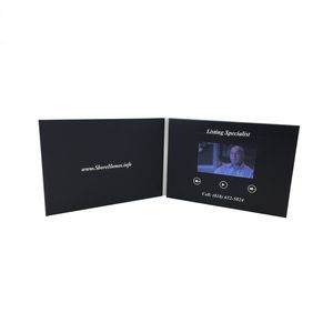 Brochure vidéo numérique LCD A5 de 4.3 pouces faite à la main nouvelle carte de voeux vidéo de conception pour le marketing d'affaires fournitures de fête promotionnelles - Product Image 3